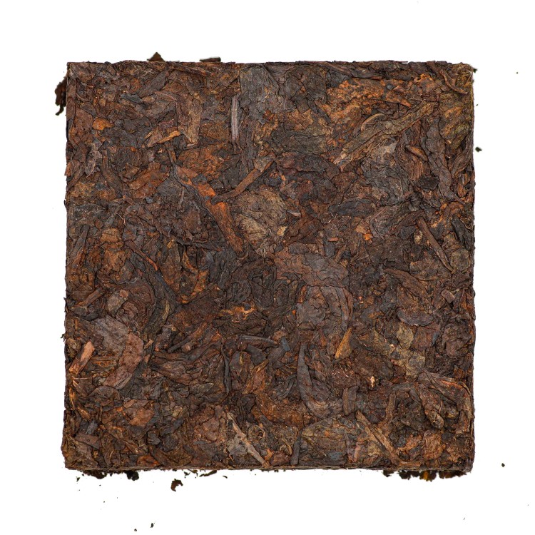 Zhuan Cha - Cegła 100g Pu Erh Cha wnętrze.jpg