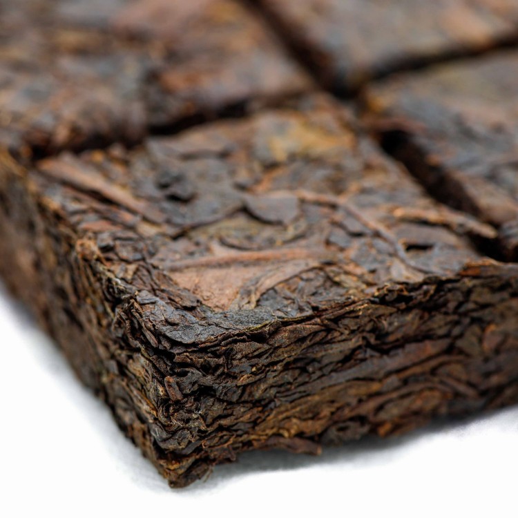 Zhuan Cha - Cegła 100g Pu Erh Cha zbliżenie2.jpg